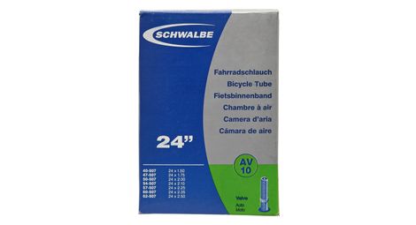CHAMBRE A AIR SCHWALBE - 24 - SHRADER VALVE 40mm - BOITE