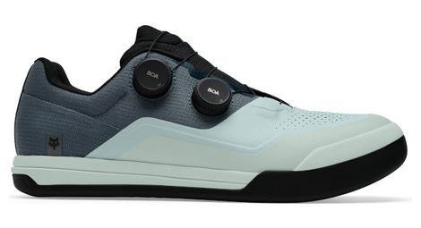Zapatillas de MTB para pedales planos Fox Union Boa Flat, azul, unisex