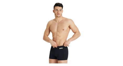 Maillot de bain arena team swim short solid noir blanc