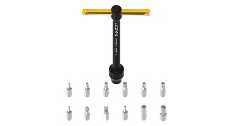 Coffret cle dynamometrique lezyne torque drive noir or