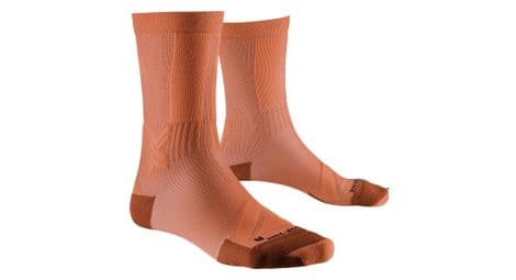 Chaussettes x socks gravel discover crew orange