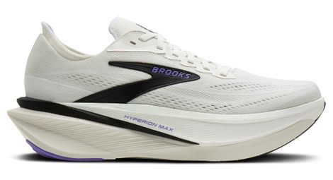 Zapatillas de running Brooks Hyperion Max 4 blancas/moradas para hombre