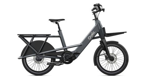 Vélo cargo électrique o2feel buzz 7.1 shimano 5v 540wh shimano 85nm 20 gris