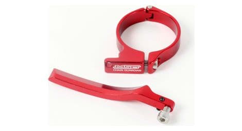 Guía de cadena msc protector rojo 11 gr + collarín de montaje