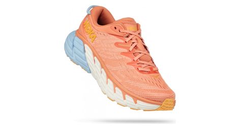 Chaussures Running Hoka Gaviota 4 Corail Femme