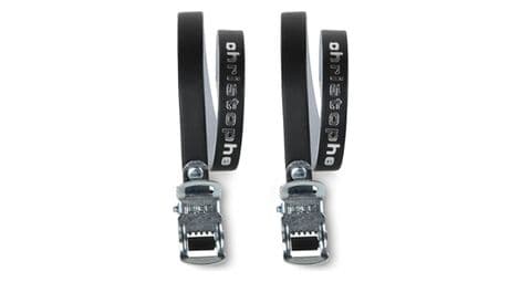 Courroie cale pied zefal route cuir noir pr