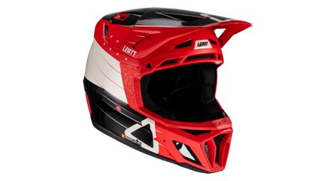 Casque integral vtt leatt gravity 8 0 noir blanc rouge