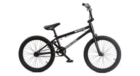 Velo bmx barcode ll adulte noir mat 10,0kg 20 pouces khebikes