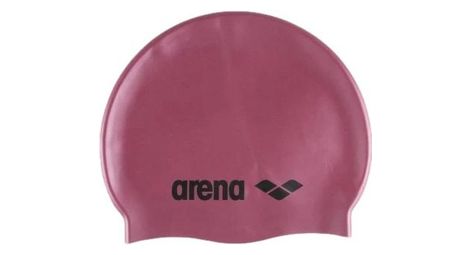 Bonnet de natation arena classic silicone rose