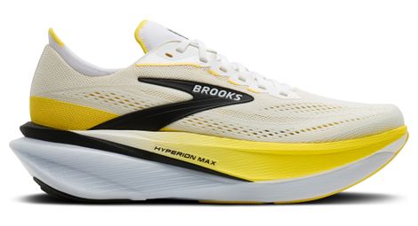 Zapatillas de running Brooks Hyperion Max 4 blancas/amarillas para hombre