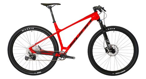 Exposición bicicleta - btt semirrígida sunn xco pri shimmano deore 12v 29'' rojo 2023 l l / 178-188 cm