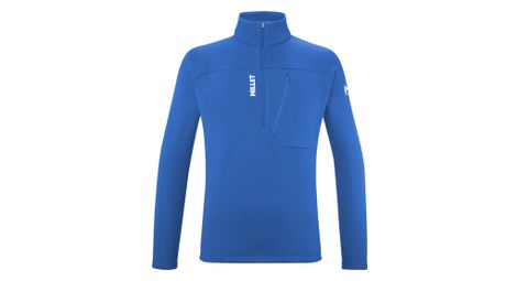 Forro polar mijo seneca 1/2 zip azul
