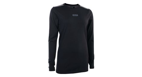 ion women s long sleeve merino mtb jersey black