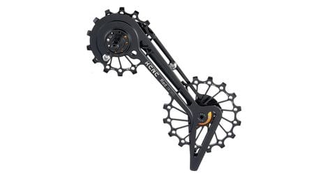 Jockey wheel system kcnc galets de dérailleur sram red 14+16 dents noir