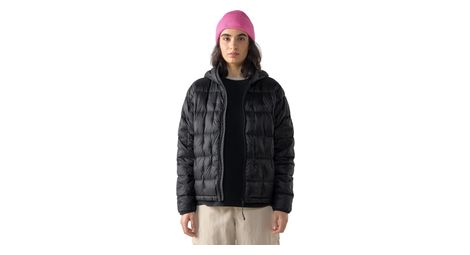 chaqueta con capucha haglofs hede para mujer negro