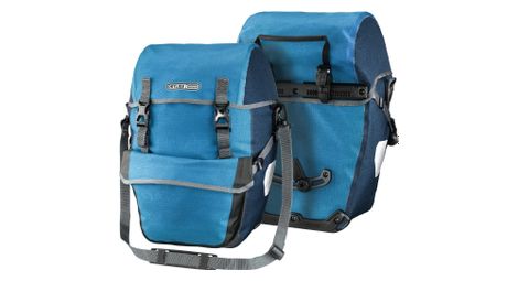 Ortlieb bike-packer plus 42l coppia di borse da bici dusk denim blue