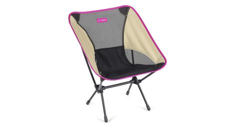 Chaise pliante ultralight helinox chair one beige   violet   noir