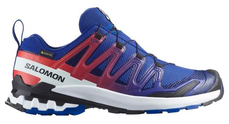 Scarpe Trail Salomon XA Pro 3D V9 GTX Equipe Blu/Rosso Unisex