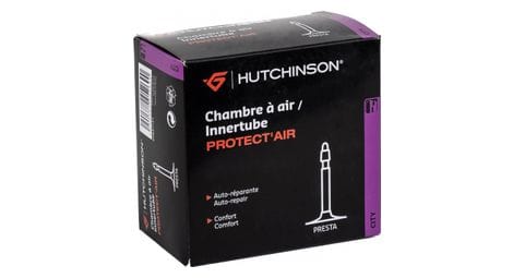 Chambre à air auto-réparante hutchinson protect'air city/trekking 700 mm presta 48 mm