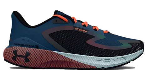 Under armour hovr machina 3 storm blau orange damen laufschuhe