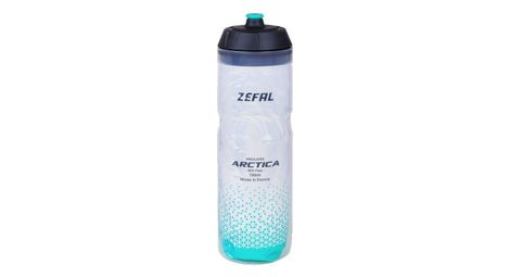 Bidon ARTICA isotherme vélo - contenu 750 ml - gris et bleu caraïbe
