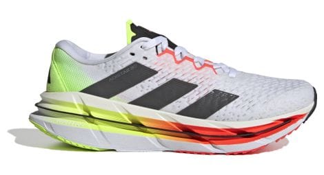 Adidas adistar byd running shoes white/red/yellow men's