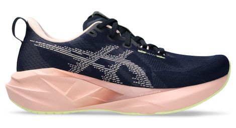 asics novablast 5 laufschuhe blau pink damen