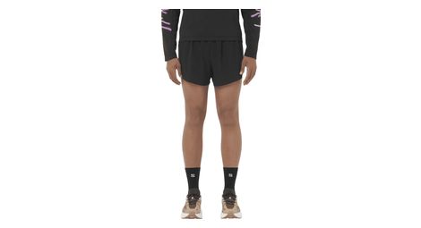 Short Splité Salomon Sense Aero 3in Noir Homme