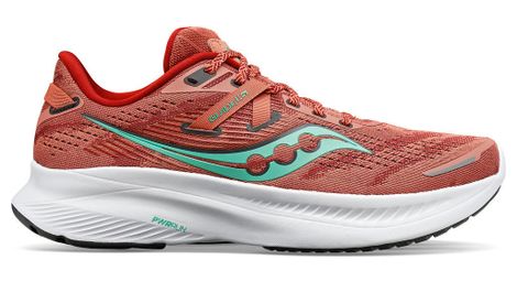 Saucony guide 16 damen runningschuh rot grün 37.1/2