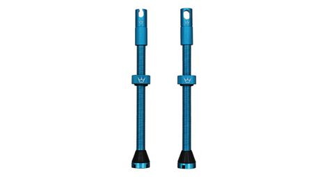 Valves tubeless peaty s cnc 80mm turquoise