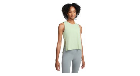 Canotta nike yoga dri-fit donna verde