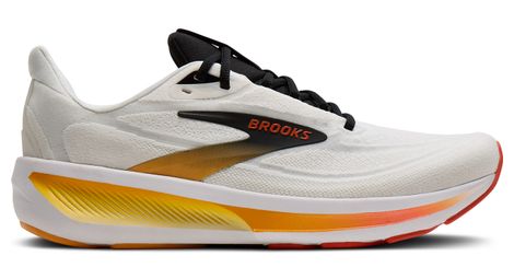 Chaussures Running Brooks Revel 9 Blanc/Orange Homme