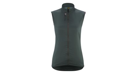 Gilet antivento mavic ksyrium thermo donna verde