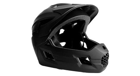 Casque vélo intégral pour enfants 6-12 | noir | crazy safety | en1078 certifié