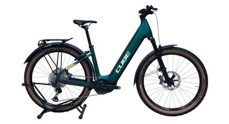 Produit reconditionné . cube reaction hybrid slt 750 allroad shimano xt 2024 . vtt électrique . cube . très bon état