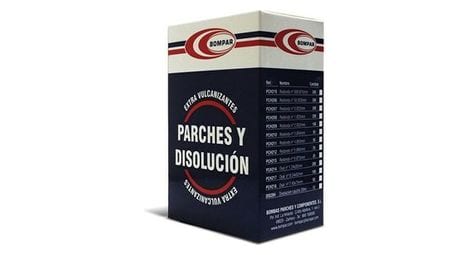 Boite de 200 rustines bompar n 1 25 mm