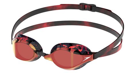 Gafas de natación Speedo Fastskin Speed Socket 2.0 Mirror LTD Negro/Rojo