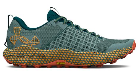 Chaussures trail under armour hovr ds ridge tr vert orange unisex