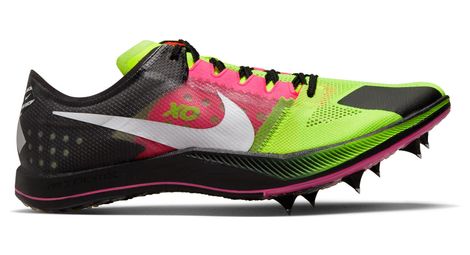 Chaussures d'athlétisme nike zoomx dragonfly xc noir jaune rose