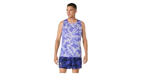 Débardeur Asics Fujitrail Violet Homme