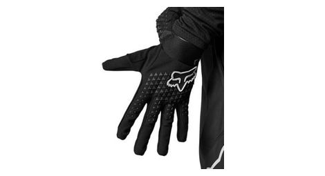 Guantes largos fox defend para mujer negros