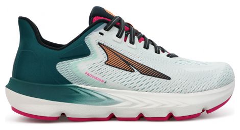 Chaussures de running altra provision 6 blanc vert femme