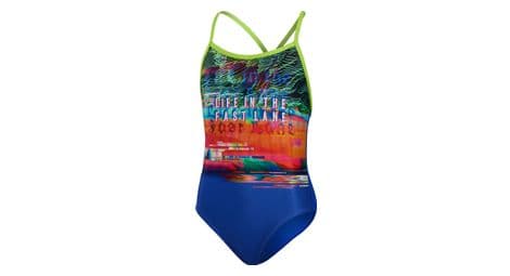 Maillot de bain 1 pièce fille speedo eco+ fast lane placem