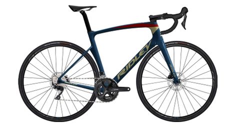 Vélo route ridley noah disc shimano 105 bleu 2023