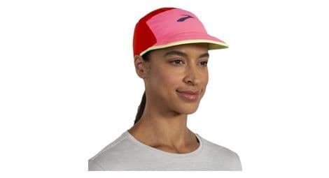 Brooks lightweight packable hat rose/red