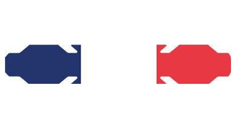 Autocollant Drapeau France pour porte-bagages CODEX-U