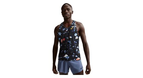 Débardeur Nike AeroSwift Glam Noir Homme