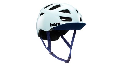 Casco bern allston satin seaglass con visera