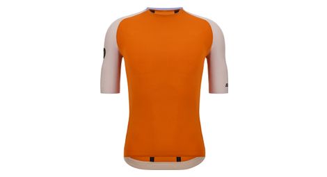 Maillot de manga corta unisex Santini Pelle Naranja