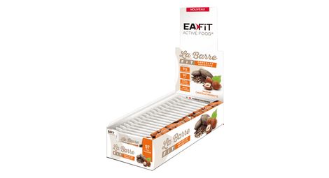La Barre Fit (32x28g) - Eafit - Chocolat Noisette - Barres Protéinées